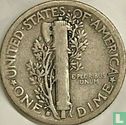États-Unis 1 dime 1916 (Mercury dime - S) - Image 2