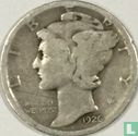 United States 1 dime 1926 (D) - Image 1