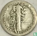 États-Unis 1 dime 1919 (S) - Image 2