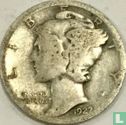 États-Unis 1 dime 1927 (D) - Image 1