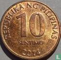 Filipijnen 10 sentimo 2014 - Afbeelding 1
