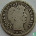 États-Unis 1 dime 1913 (S) - Image 1