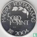 Hungary 5000 forint 2004 (PROOF) "Summer Olympics in Athens" - Image 1