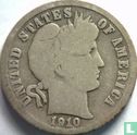 United States 1 dime 1910 (D) - Image 1