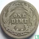 United States 1 dime 1910 (D) - Image 2