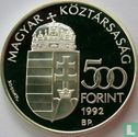 Ungarn 500 Forint 1992 (PP) "30 years Launching of Telstar 1 satellite" - Bild 1