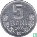 Moldavië 5 bani 2006  - Afbeelding 1