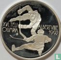 Hungary 500 forint 1989 (PROOF) "1992 Winter Olympics in Albertville" - Image 2