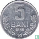 Moldavie 5 bani 1999 - Image 1