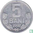 Moldavie 5 bani 2002 - Image 1