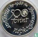 Hungary 500 forint 1988 (PROOF) "25th anniversary World Wildlife Fund" - Image 1