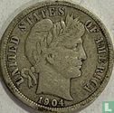 États-Unis 1 dime 1904 (sans lettre) - Image 1