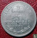 Ungarn 10 Krajczár 1873  - Bild 1