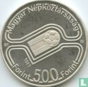 Hungary 500 forint 1981 (PROOF) "1982 Football World Cup in Spain - Football players" - Image 1