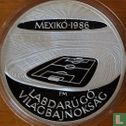 Hungary 500 forint 1986 (PROOF) "Football World Cup in Mexico - Stadium" - Image 2