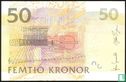 Suède 50 couronnes (200) 8 - Image 2