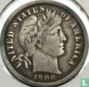 United States 1 dime 1900 (O) - Image 1