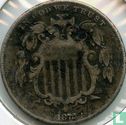 United States 5 cents 1872 - Image 1