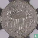 United States 5 cents 1866 (1866/1866) - Image 1