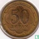 Tajikistan 50 dirams 2006 (brass) - Image 2