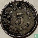 Verenigde Staten 5 cents 1873 (type 1) - Afbeelding 2