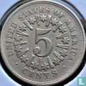 United States 5 cents 1866 - Image 2