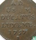 Luxembourg 1 liard 1757 - Image 3