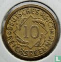 German Empire 10 reichspfennig 1933 (G) - Image 2