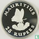 Maurice 25 rupees 1975 (BE) "Papilio manlius" - Image 2