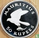 Mauritius 50 rupee 1975 (PROOF) "Mauritius kestrel" - Afbeelding 2