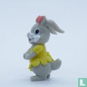 Gray rabbit in yellow dress - Image 3