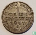 Prussia 1 silbergroschen 1867 (C) - Image 1