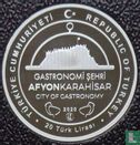 Turkey 20 türk lirasi 2020 (PROOF - silver) "Afyon city of gastronomy" - Image 1