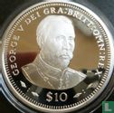 Britse Maagdeneilanden 10 dollars 2006 (PROOF) "King George V" - Afbeelding 2