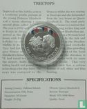 Falkland Islands 50 pence 2002 (PROOF - silver - coloured) "50th anniversary Accession of Queen Elizabeth II - Treetops" - Image 3