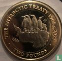 Territoire antarctique britannique 2 pounds 2021 (PROOFLIKE - folder) "60 years of the Antarctic Treaty" - Image 3
