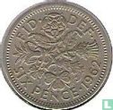 Royaume-Uni 6 pence 1962 - Image 1
