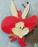 Bugs Bunny [rode hoed, rode das] - Afbeelding 1