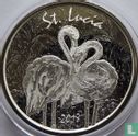 Sainte-Lucie 2 dollars 2018 "Pink flamingos" - Image 1