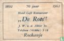 Hotel Café Restaurant "De Rots" - Afbeelding 1