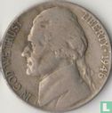 États-Unis 5 cents 1946 (sans lettre) - Image 1