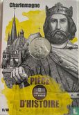 France 10 euro 2019 (folder) "Piece of French history - Charlemagne" - Image 1