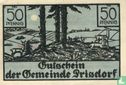 Prisdorf 50 pfennig  - Afbeelding 2