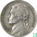 United States 5 cents 1951 (S) - Image 1