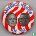 America Needs [photos of Bush and Colin Powel] in '92 - Image 1