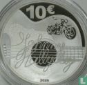 Frankrijk 10 euro 2020 (PROOF) "Johnny Hallyday - 60 years of souvenirs" - Afbeelding 1