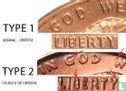 Vereinigte Staaten 1 Cent 1995 (ohne Buchstabe - Typ 1) - Bild 3