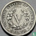 Verenigde Staten 5 cents 1883 (Liberty head - CENTS) - Afbeelding 2