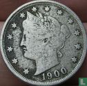Verenigde Staten 5 cents 1900 - Afbeelding 1