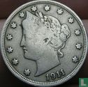 Verenigde Staten 5 cents 1911 - Afbeelding 1
